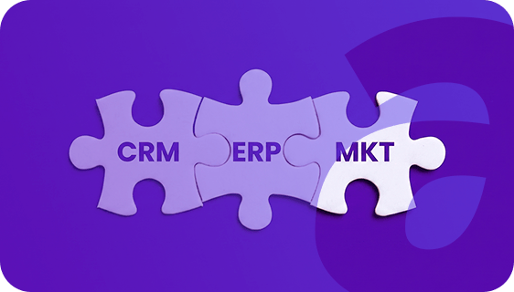 Integração de sistemas no B2B: CRM, ERP e marketing